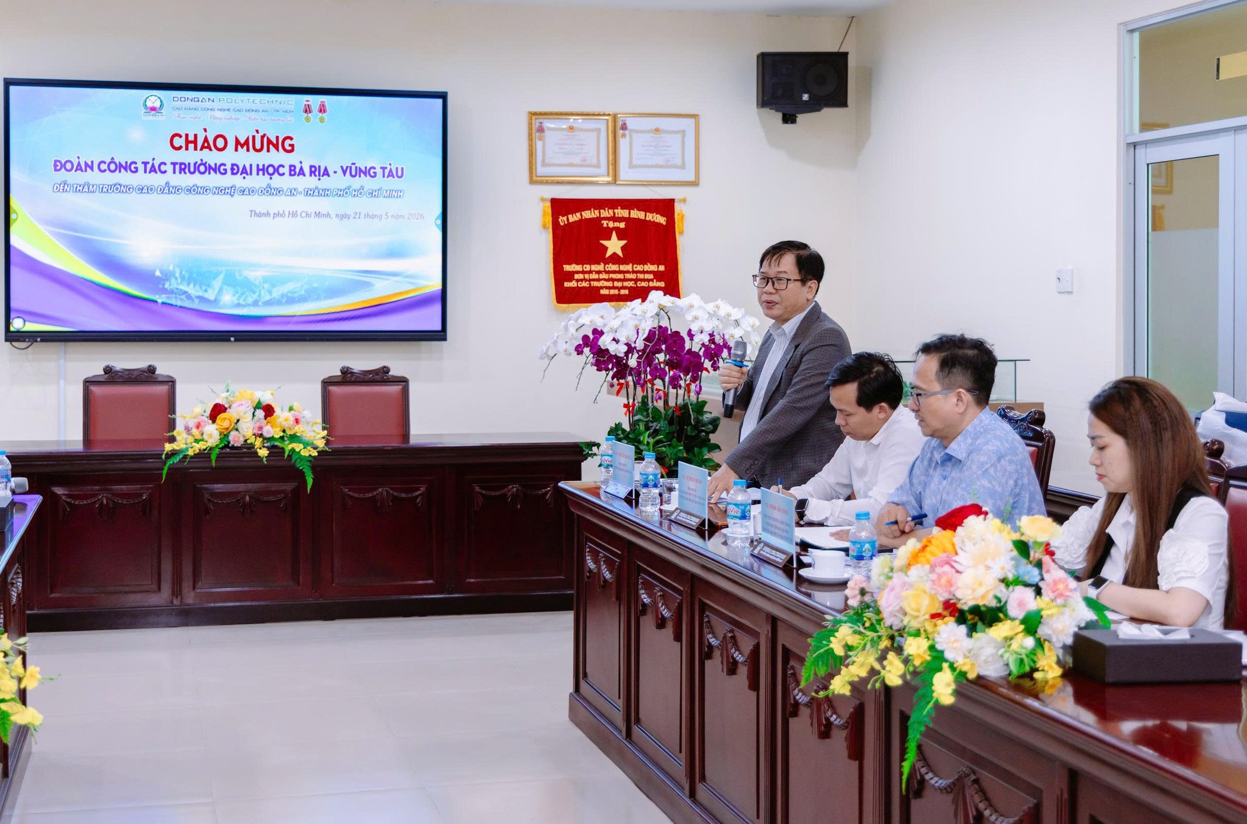 BVU ký kết hợp tác cùng Cao đẳng công nghệ cao Đông An