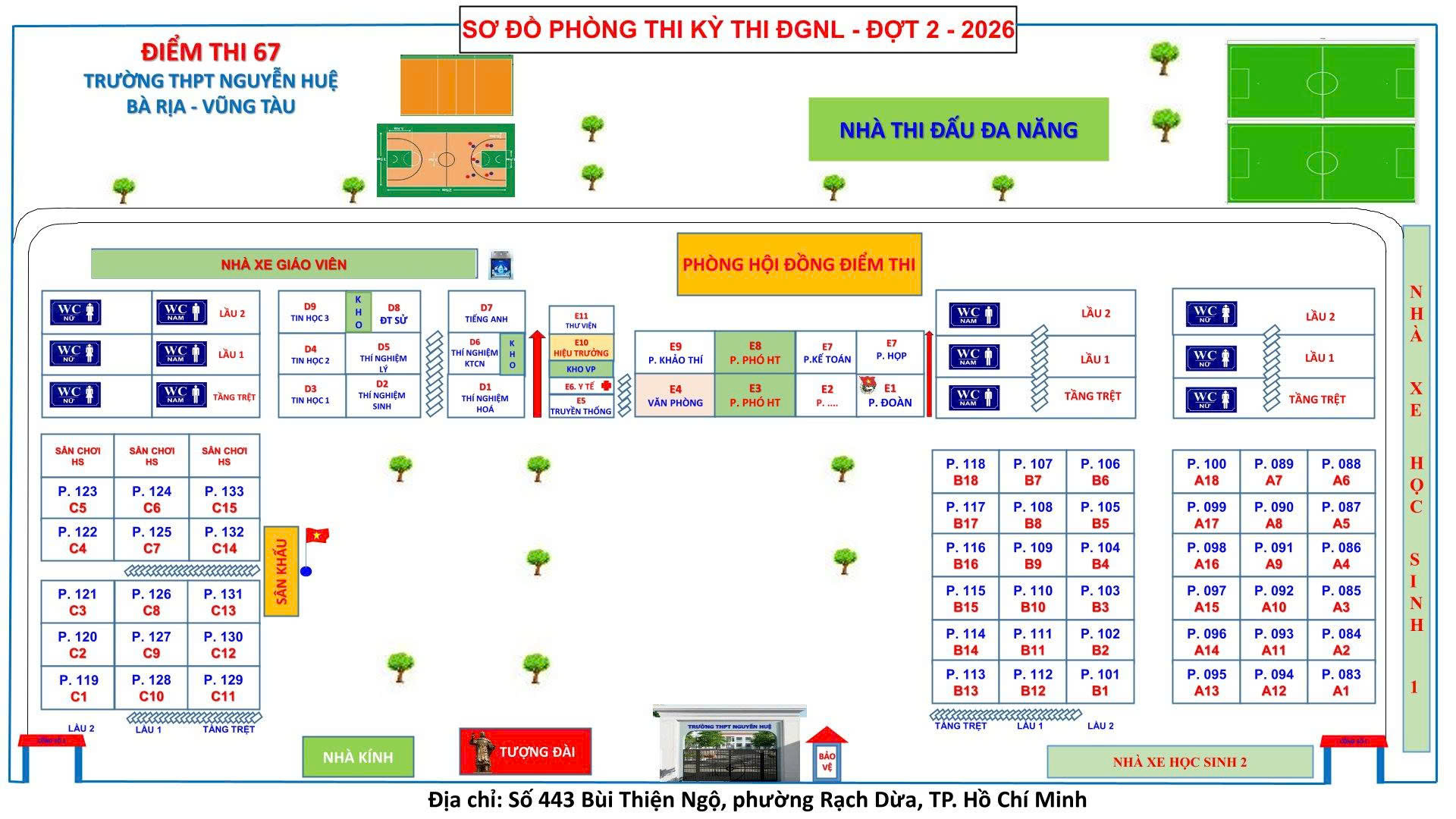 BVU chuẩn bị tốt nhất để đón hơn 3500 thí sinh tham gia Kỳ thi đánh giá năng lực của ĐHQG TP. Hồ Chí Minh 2026 – Đợt 2