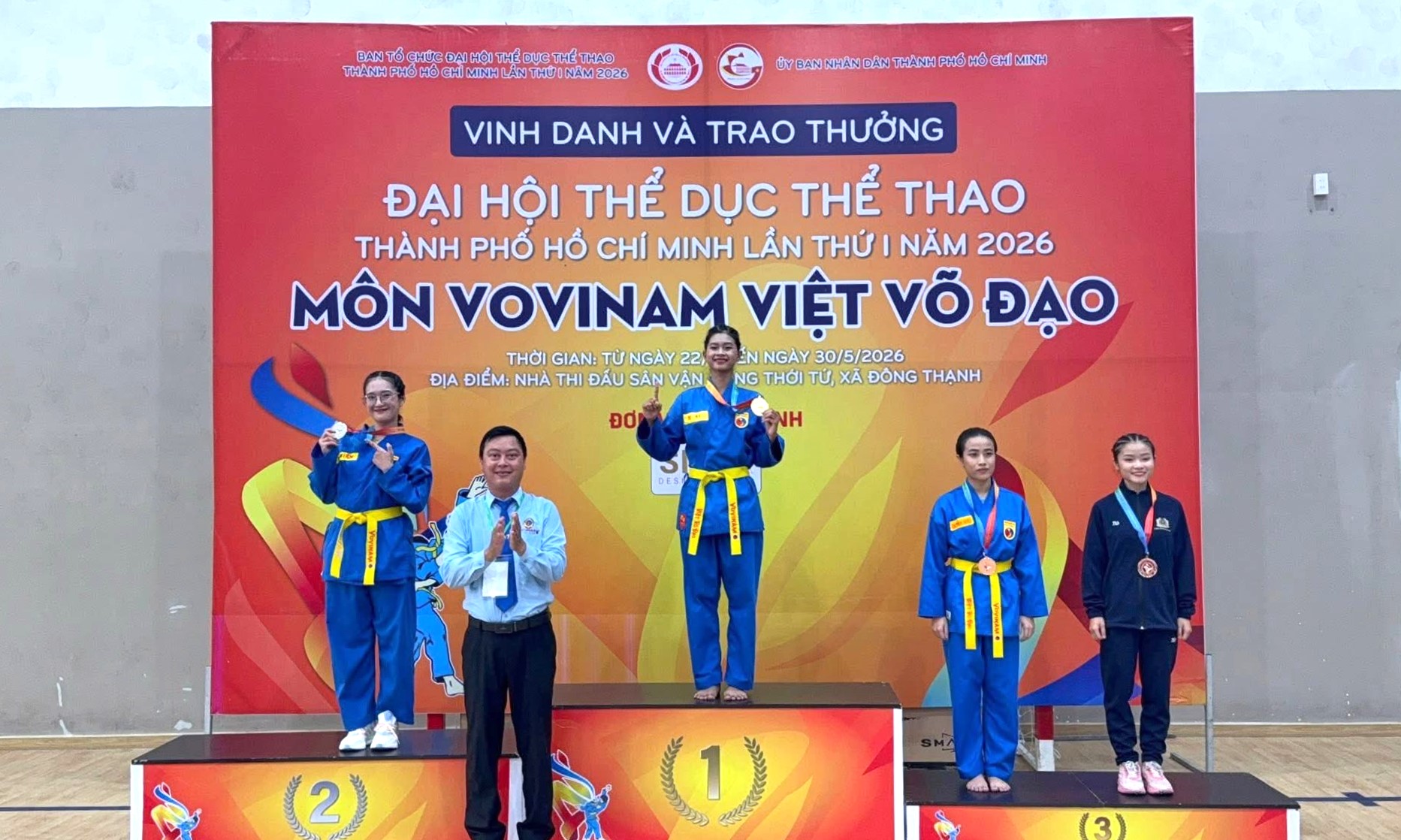 Sinh viên BVU bản lĩnh chinh phục Đại hội Thể dục thể thao TP.HCM 2026
