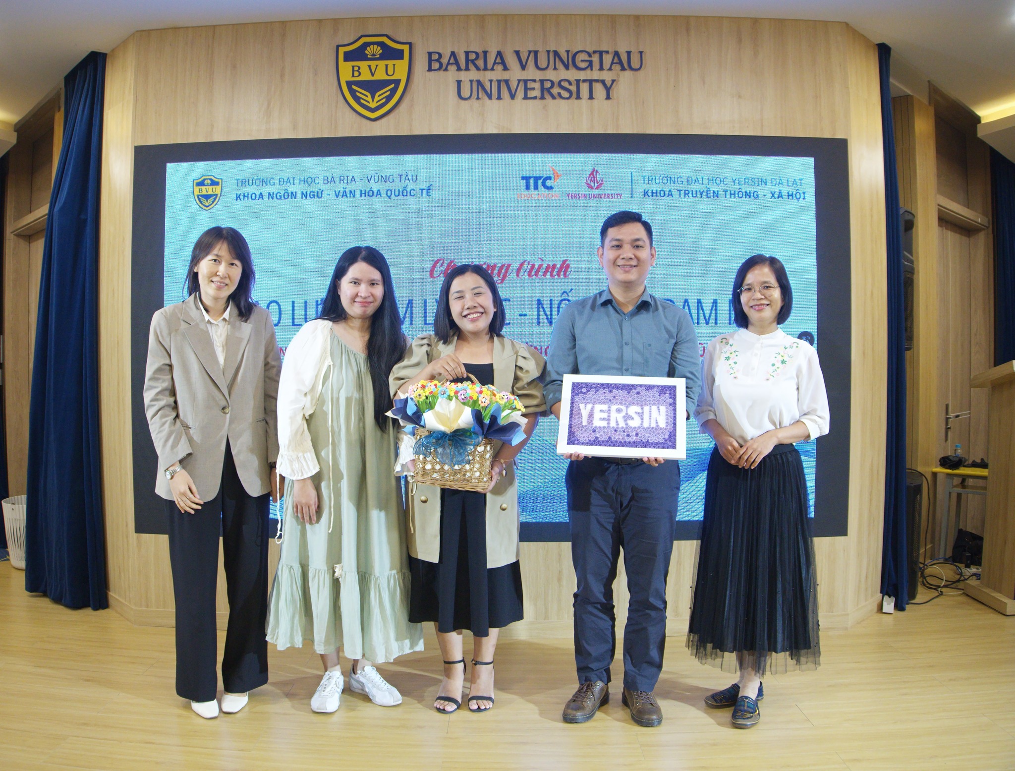 Buổi giao đầy cảm hứng của sinh viên BVU và Đại học Yersin Đà Lạt