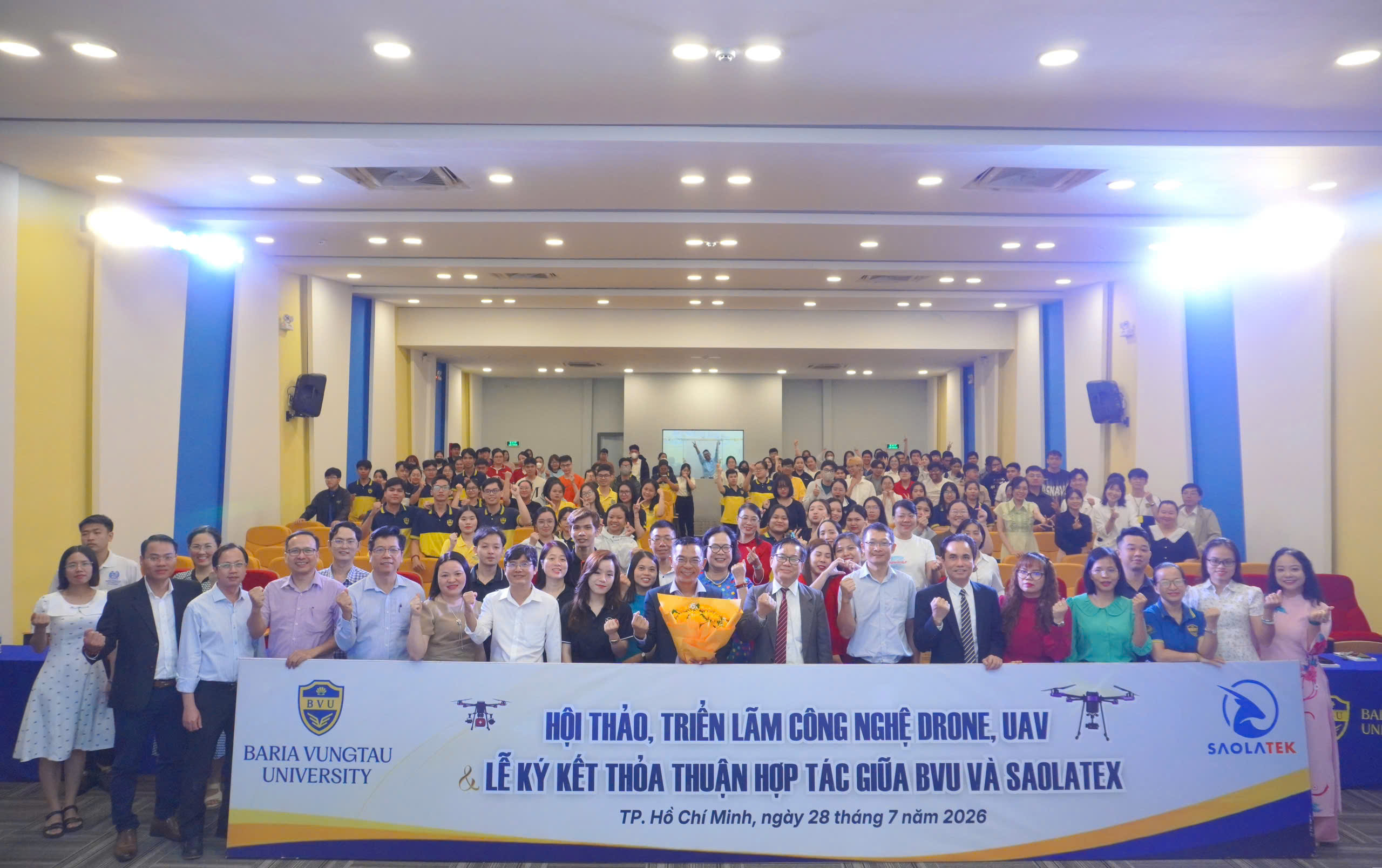 BVU bắt nhịp “kinh tế tầm thấp”: Tiên phong nâng tầm sinh viên trong kỷ nguyên Drone và UAV