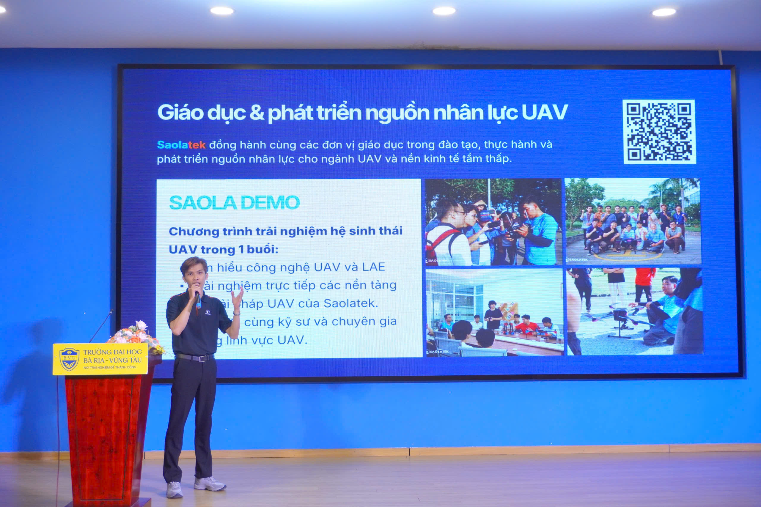 BVU bắt nhịp “kinh tế tầm thấp”: Tiên phong nâng tầm sinh viên trong kỷ nguyên Drone và UAV