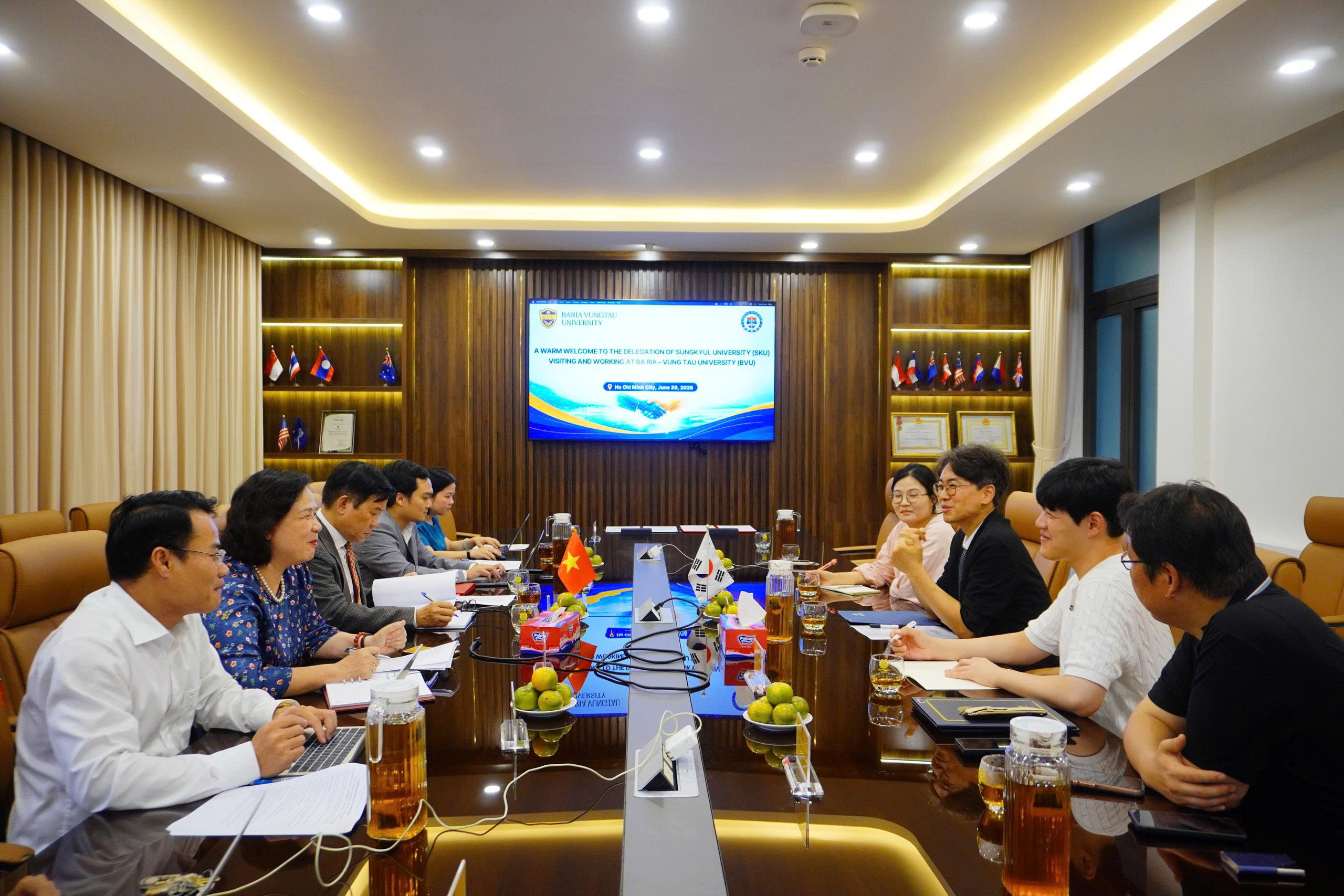 BVU Mở rộng cơ hội học tập và hội nhập Quốc tế cho sinh viên tại Hàn Quốc