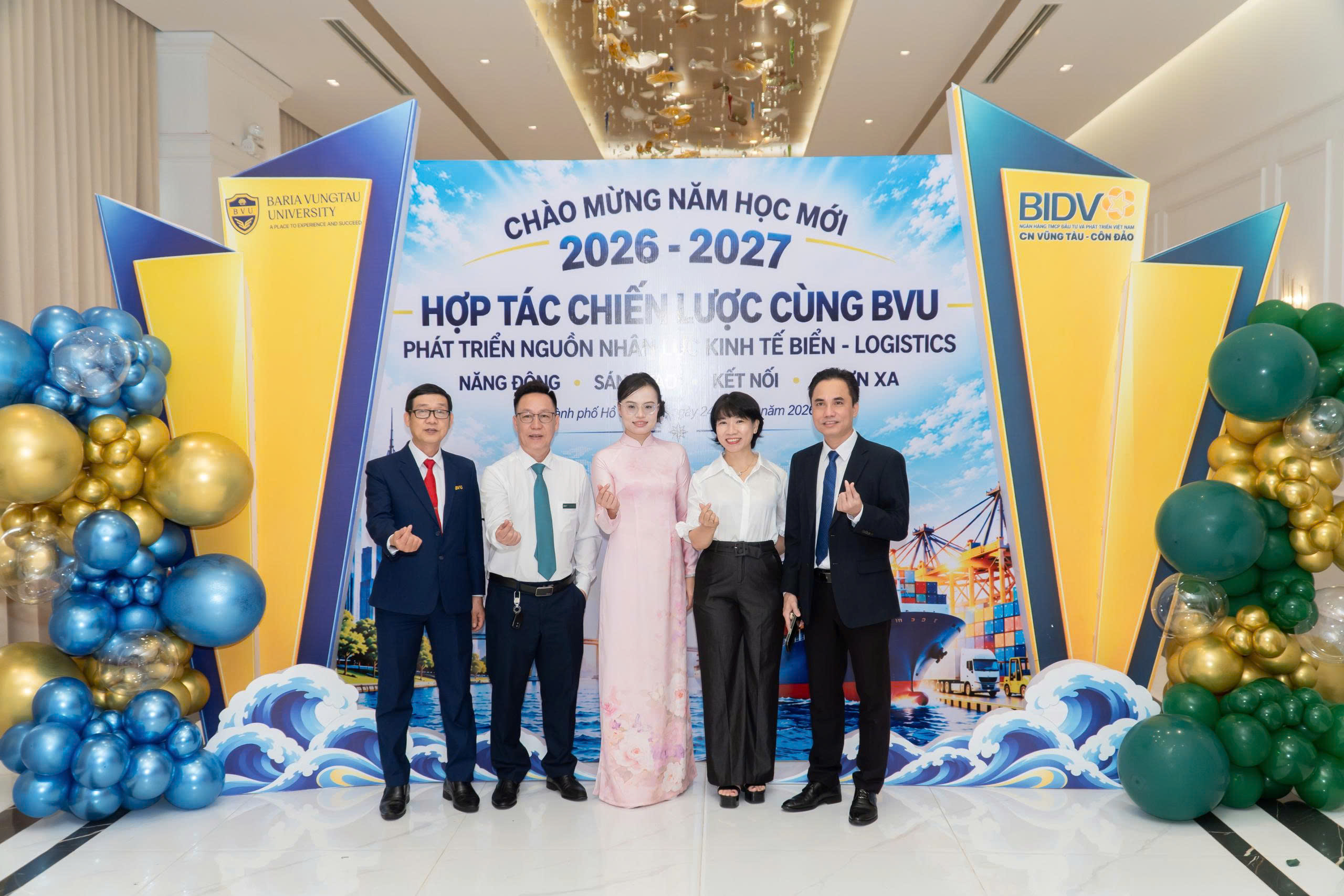 BVU kết nối chuẩn nghề nghiệp quốc tế, mở rộng hợp tác doanh nghiệp và truyền cảm hứng cho tân sinh viên K2026