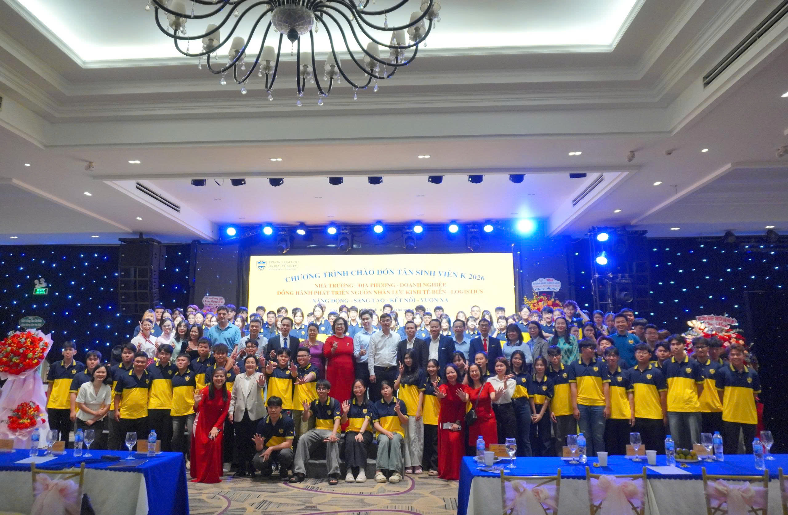 Tân sinh viên Khoa kinh tế Biển – Logistic k2026 khởi hành cùng hệ sinh thái kết nối