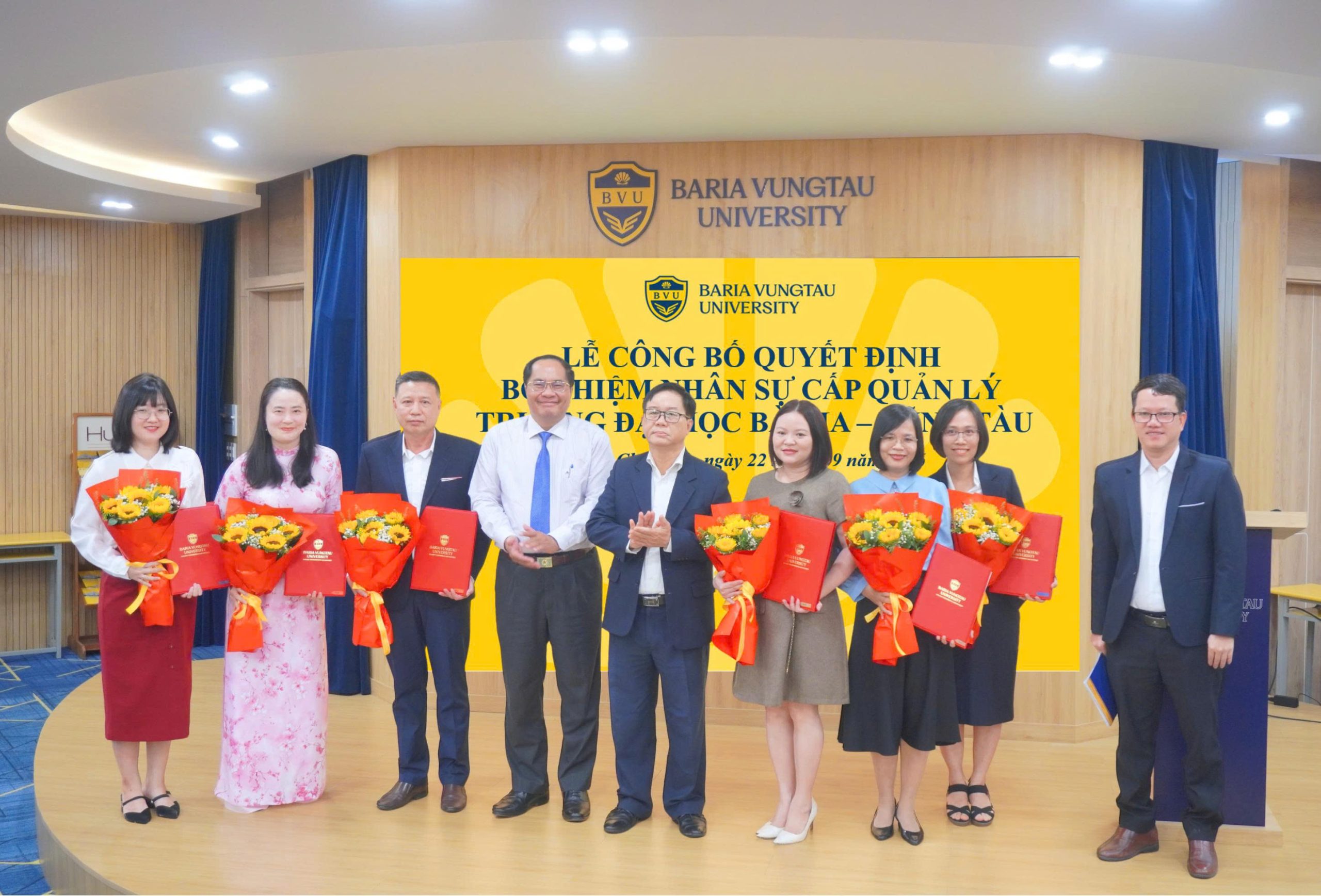 BVU tiếp tục tuyển dụng và bổ nhiệm cán bộ quản lý mới năm học 2026-2027