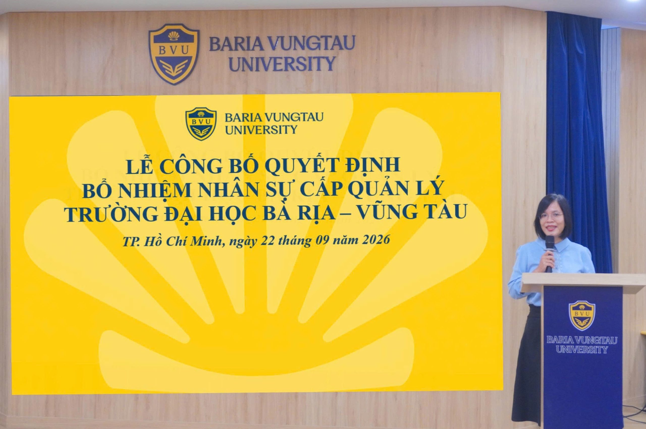 BVU tiếp tục tuyển dụng và bổ nhiệm cán bộ quản lý mới năm học 2026-2027