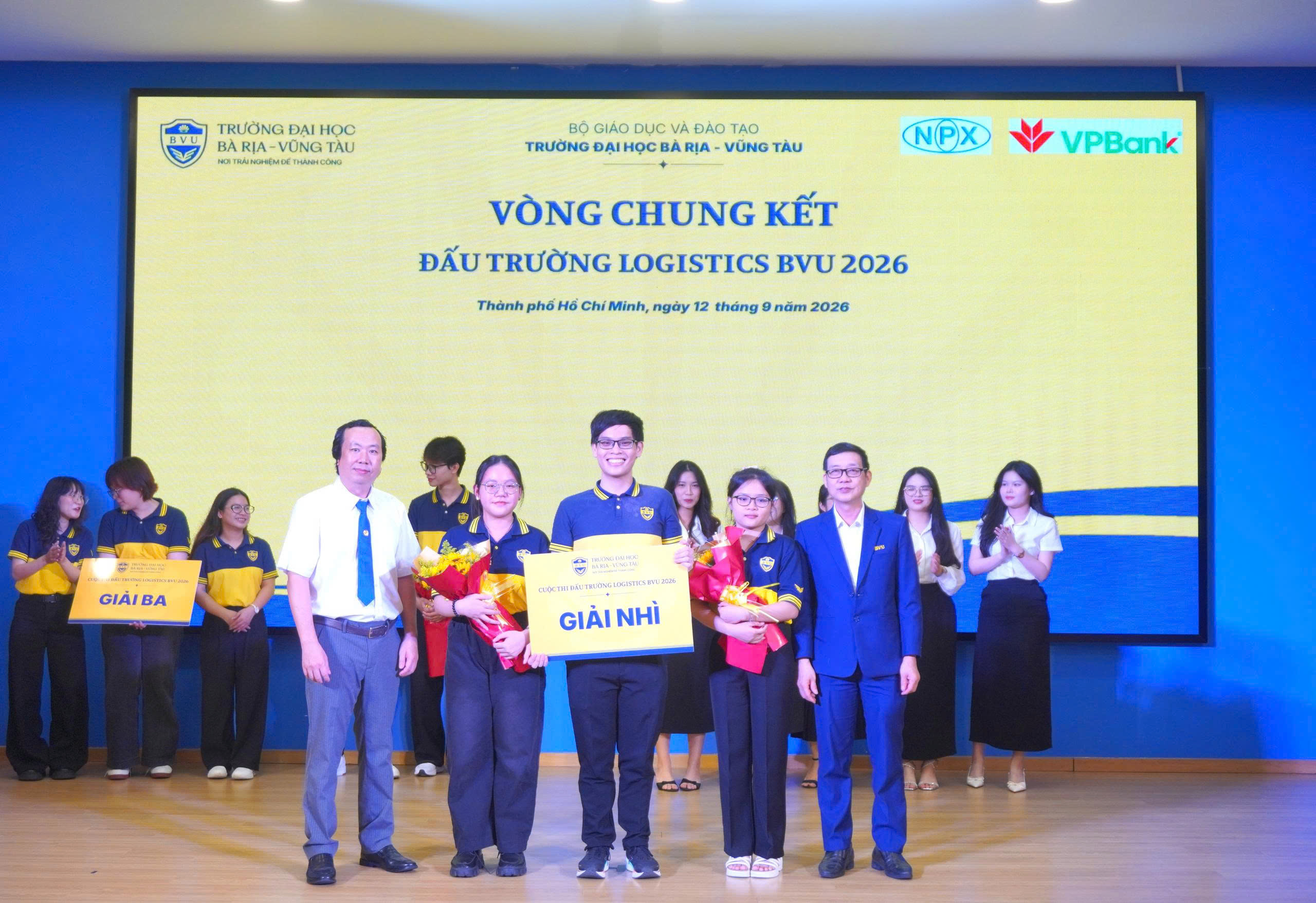 Chung kết cuộc thi “Đấu trường Logistics BVU 2026”: Từ bản lĩnh học thuật đến khát vọng kiến tạo tương lai xanh