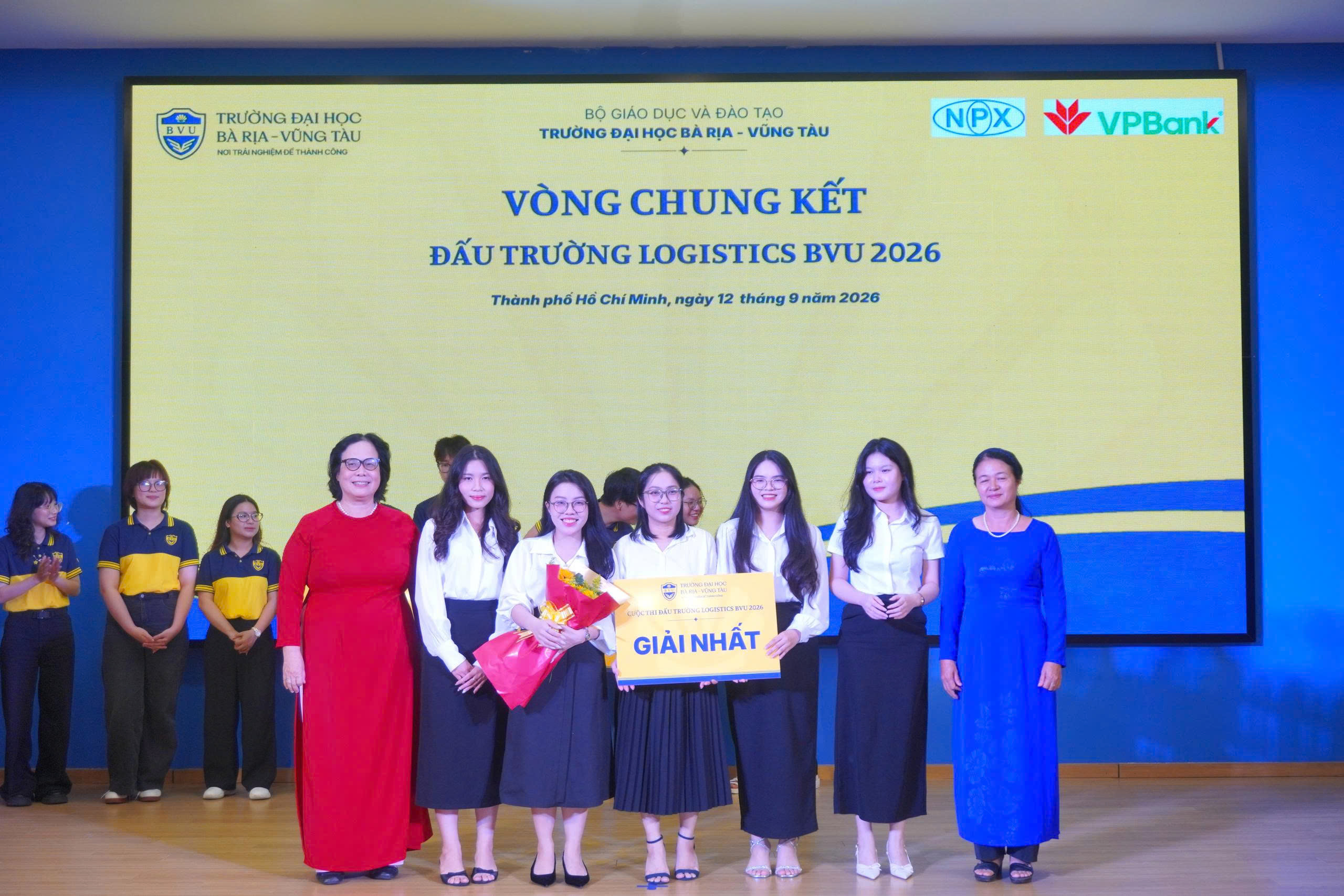Chung kết cuộc thi “Đấu trường Logistics BVU 2026”: Từ bản lĩnh học thuật đến khát vọng kiến tạo tương lai xanh