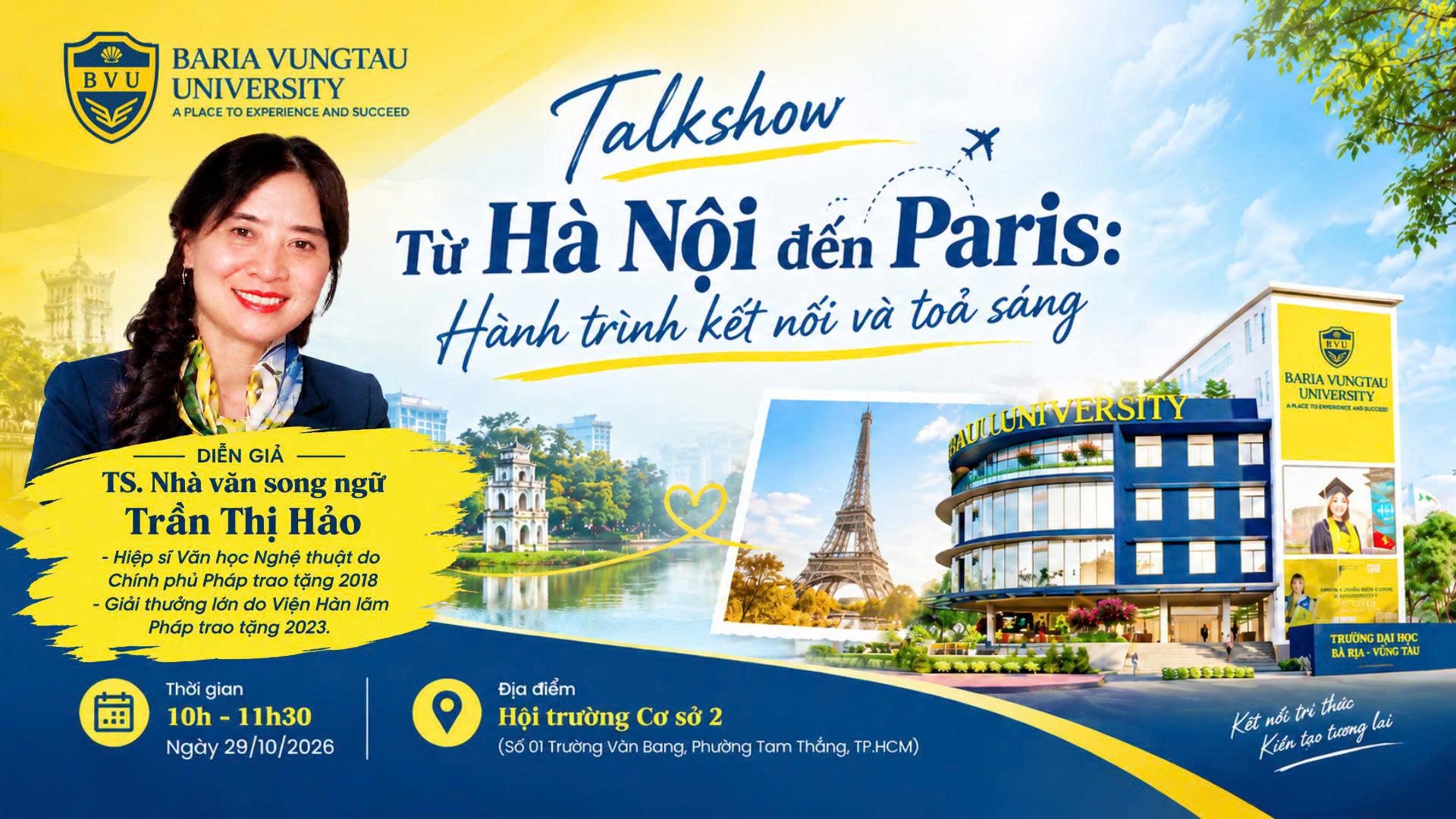 Từ Hà Nội đến Paris: Khi văn chương trở thành nhịp cầu kết nối những tâm hồn