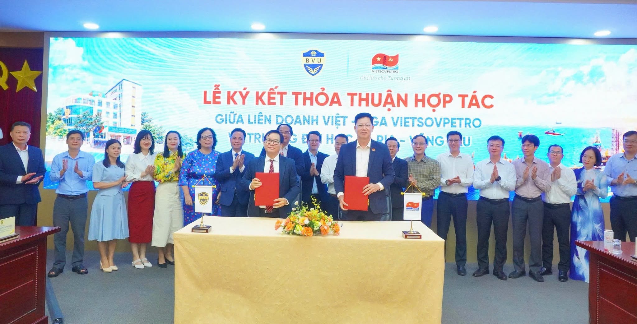 BVU ký kết hợp tác cùng Vietsovpetro: Tăng kết nối đào tạo với thực tiễn, mở rộng cơ hội cho sinh viên