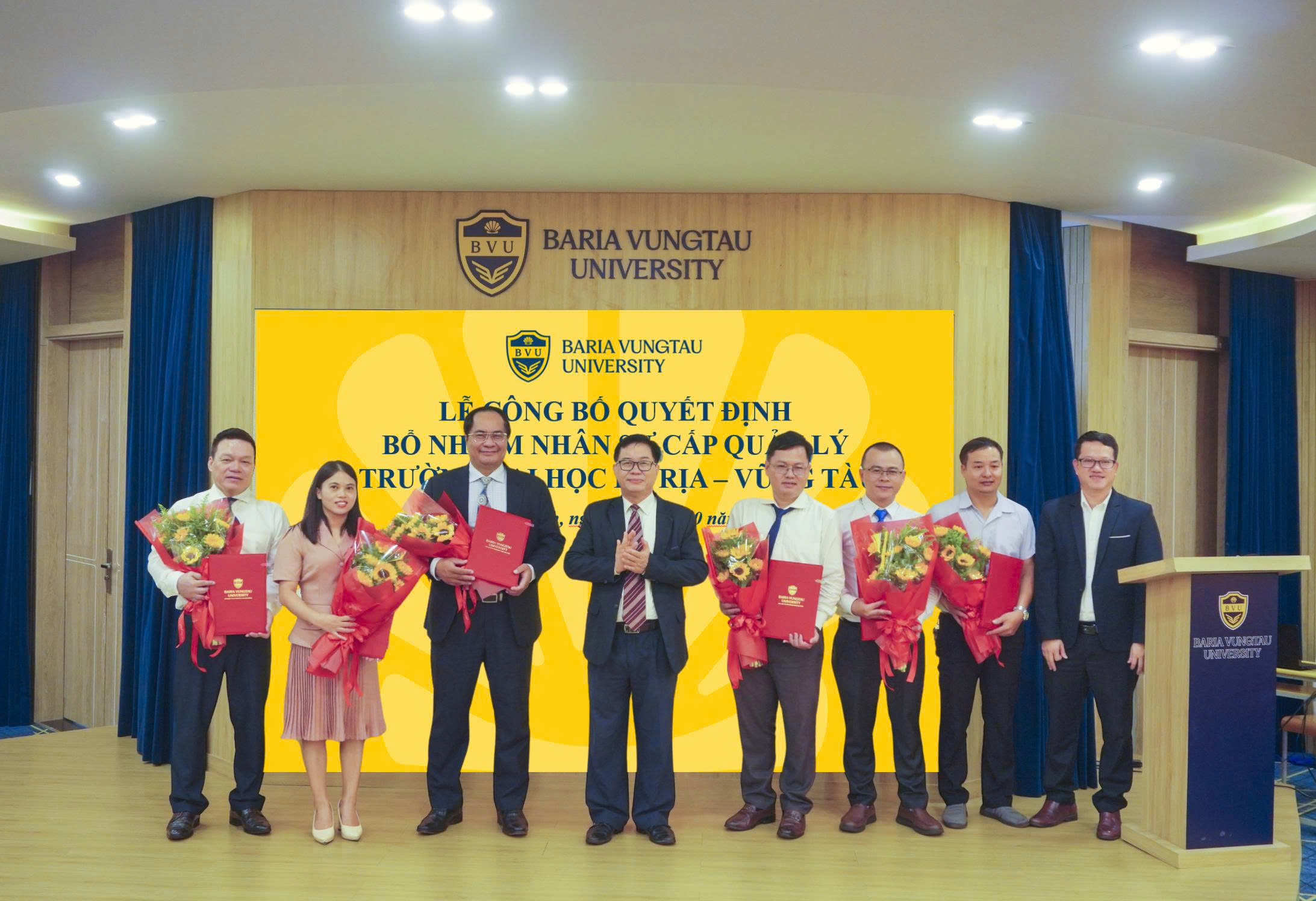 BVU tiếp tục kiện toàn đội ngũ cán bộ Quản lý năm học 2026-2027