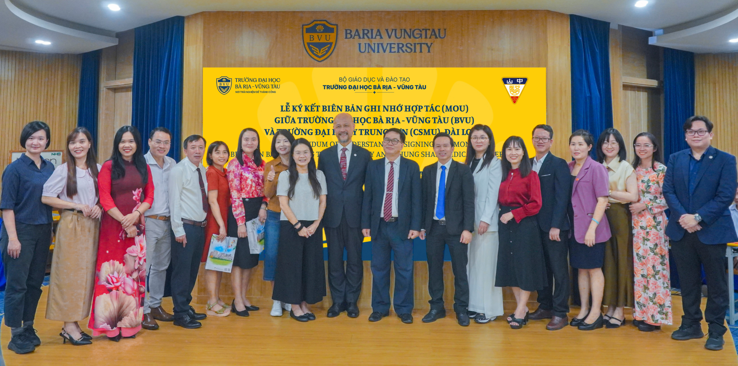 BVU hợp tác với Trường Đại học Y Trung Sơn (Đài Loan) – mở rộng cơ hội học tập, việc làm quốc tế cho sinh viên