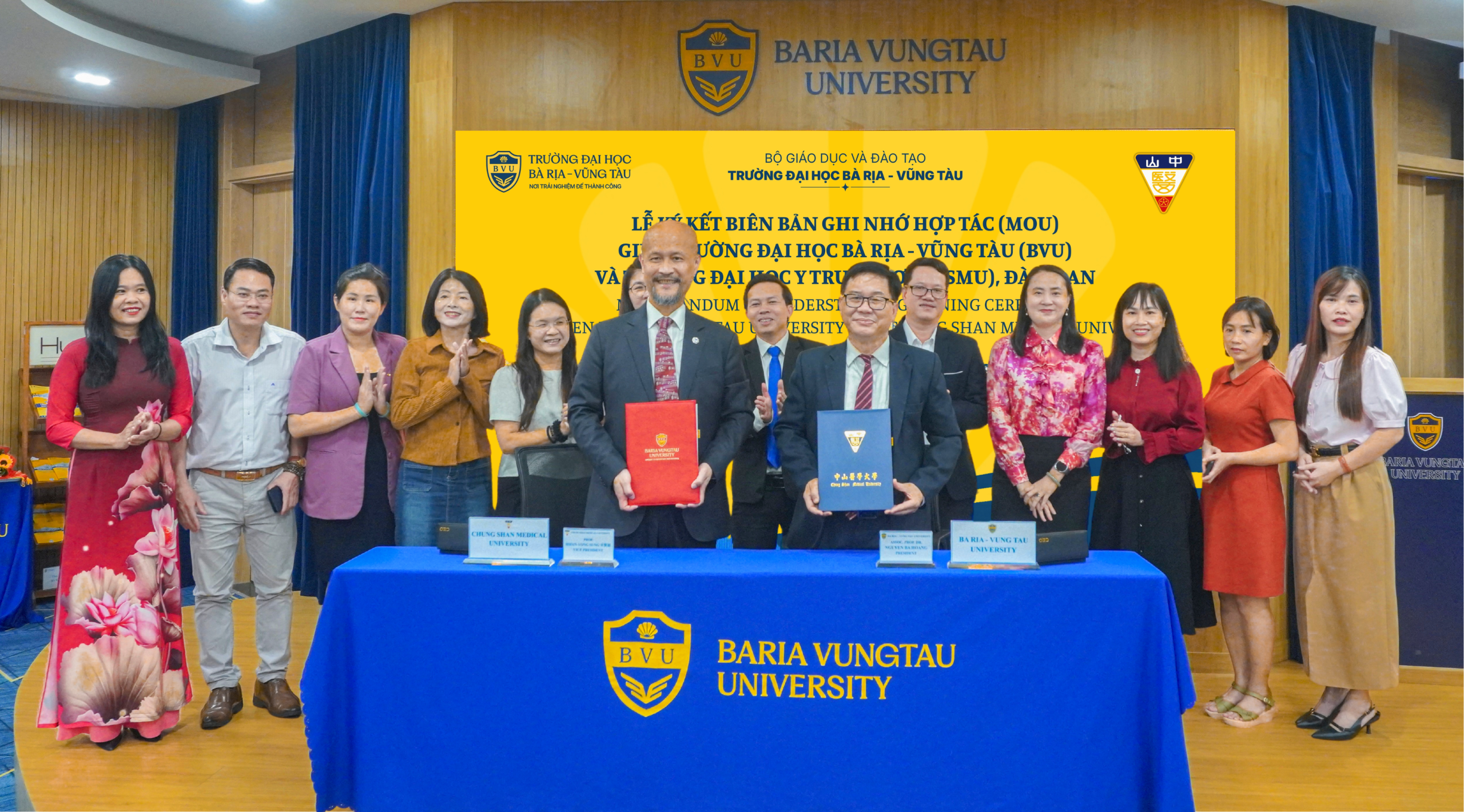 BVU hợp tác với Trường Đại học Y Trung Sơn (Đài Loan) – mở rộng cơ hội học tập, việc làm quốc tế cho sinh viên