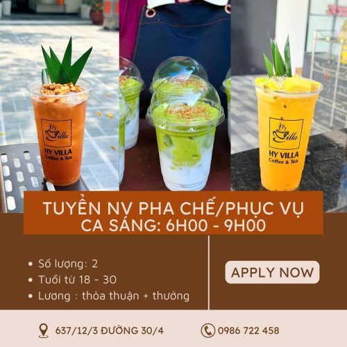 TUYỂN NHÂN VIÊN PART-TIME