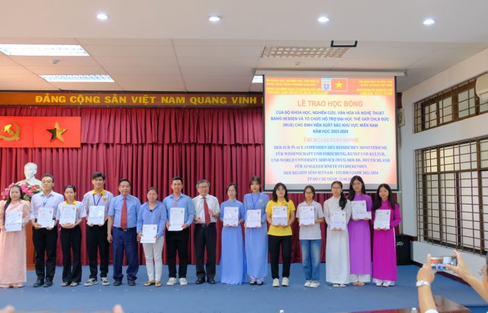 Sinh viên BVU vinh dự nhận học bổng HESSEN PRESTIGIOUS
