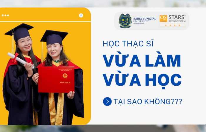 BVU thông báo tuyển sinh Thạc sĩ đợt 1 năm 2024 – 2025