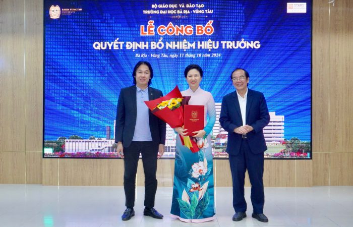 PGS.TS.LS Nguyễn Thị Hoài Phương tái bổ nhiệm làm Hiệu trưởng BVU