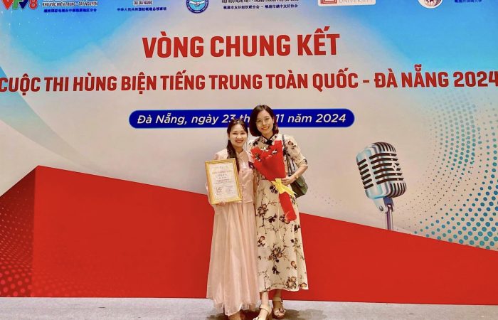 Sinh viên Bà Rịa – Vũng Tàu xuất sắc tại Cuộc thi hùng biện tiếng Trung toàn quốc