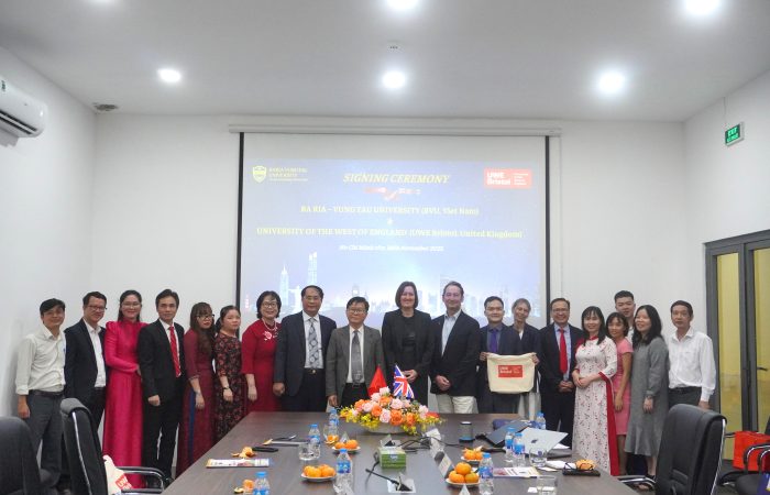 BVU KÝ KẾT HỢP TÁC VỚI UWE BRISTOL: MỞ RA CƠ HỘI HỌC TẬP QUỐC TẾ CHO SINH VIÊN