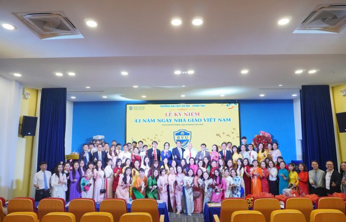 BVU: NƠI TRI ÂN ĐƯỢC THẮP SÁNG TỪ TRÁI TIM – CHÀO MỪNG NGÀY NHÀ GIÁO VIỆT NAM