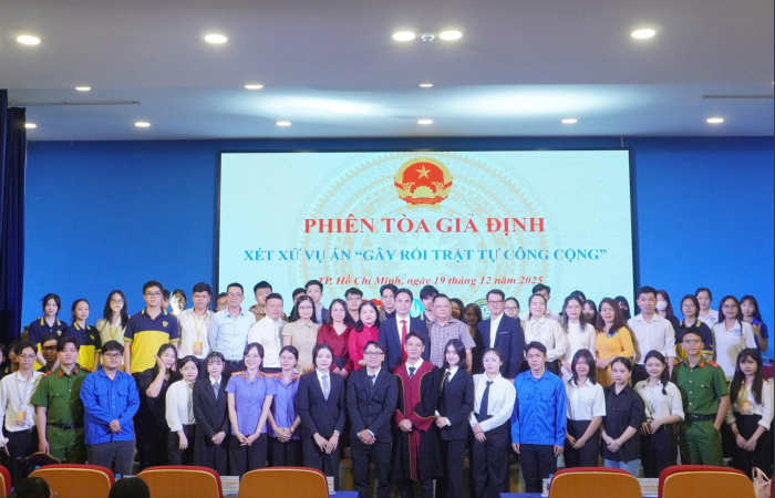 “THU HOẠCH” NHỮNG BÀI HỌC GIÁ TRỊ SAU PHIÊN TÒA GIẢ ĐỊNH CỦA SINH VIÊN BVU