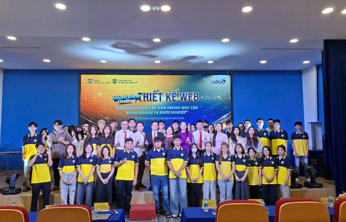WORKSHOP THIẾT KẾ WEB 2026: SINH VIÊN BVU “BẮT SÓNG” CHUYỂN ĐỔI SỐ CÙNG ODOO