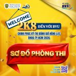 Bài đăng Instagram Lịch thi Tốt nghiệp Kỳ thi THPT Hiện đại Tối giản Xanh vàng (5) SƠ ĐỒ ĐỊA ĐIỂM THI ĐGNL ĐHQG-HCM ĐỢT 1 NĂM 2026 TẠI CỤM THI BVU