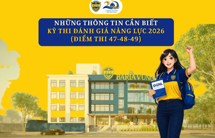 KỲ THI ĐÁNH GIÁ NĂNG LỰC CỦA ĐHQG TP. HỒ CHÍ MINH (V-ACT) 2026 TẠI VŨNG TÀU: BVU CHUẨN BỊ TỐT NHẤT ĐỂ ĐÓN THÍ SINH