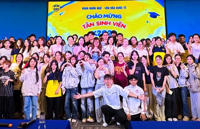 Khoa Ngôn ngữ – Văn hóa Quốc tế BVU chào đón tân sinh viên Khóa 2026