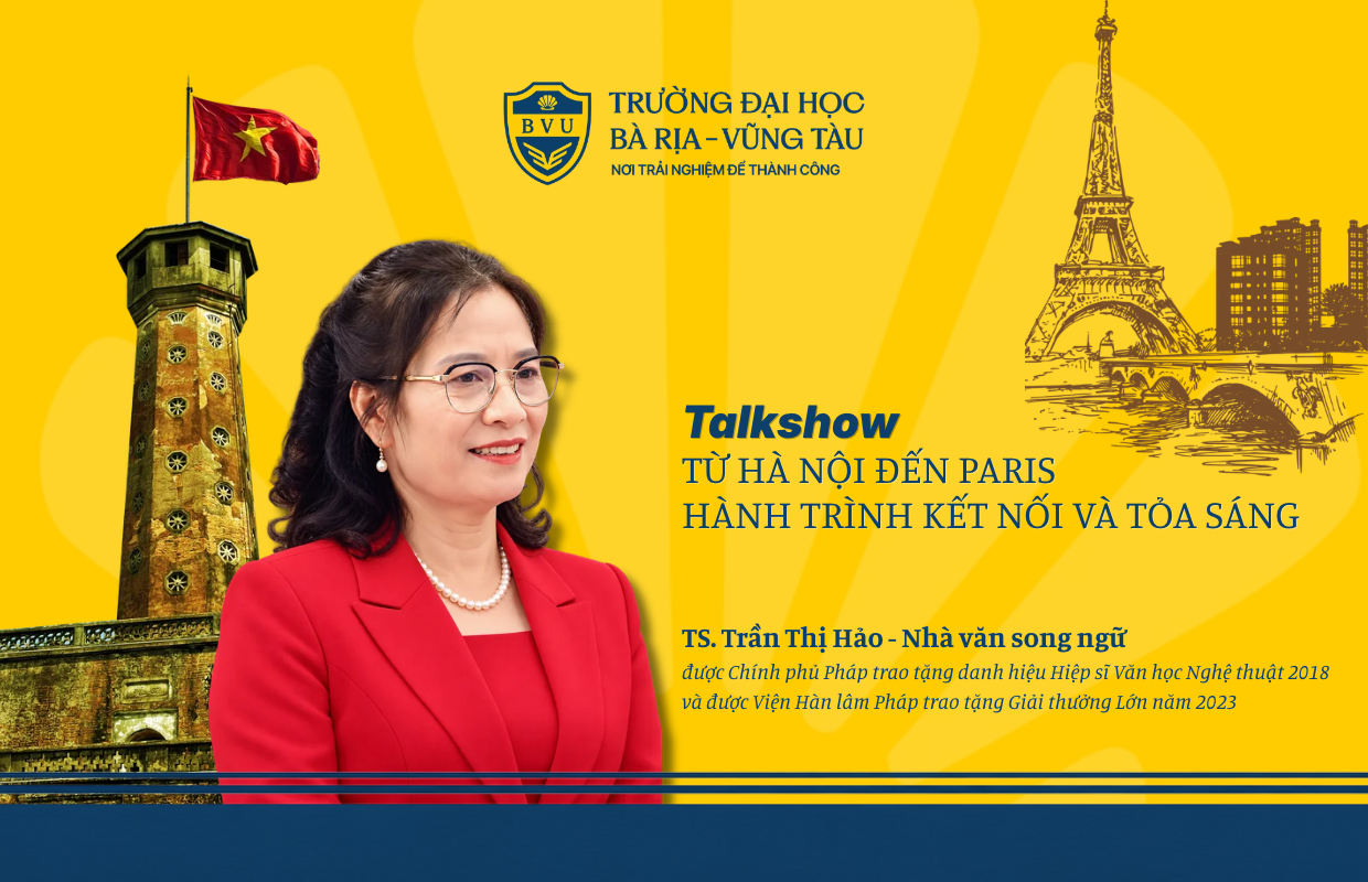 Talkshow: Từ Hà Nội đến Paris – Hành trình kết nối và tỏa sáng