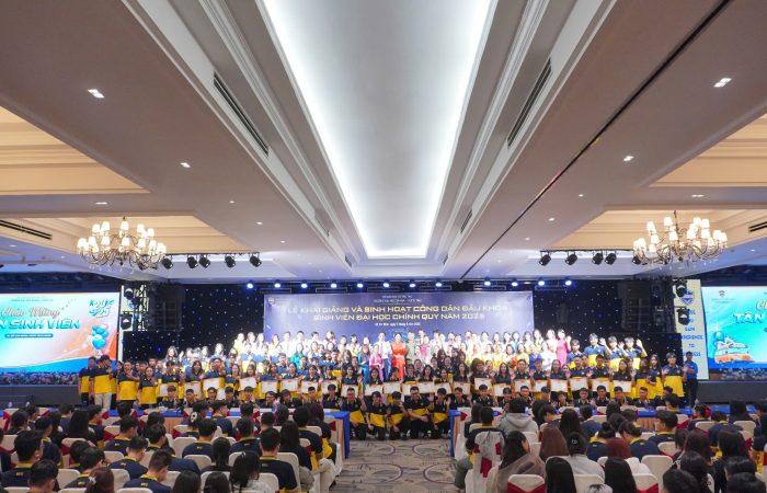BVU RỘN RÀNG ĐÓN TÂN SINH VIÊN KHÓA 2025: MỞ RA HÀNH TRÌNH CHINH PHỤC TRI THỨC VÀ PHÁT TRIỂN TOÀN DIỆN