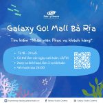 Cơ hội việc làm tại Galaxy! Mall Bà Rịa