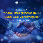 Chương trình “Doanh nghiệp đồng hành cùng sinh viên BVU 2025”