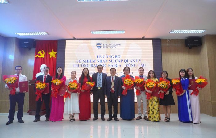 BVU bổ nhiệm cán bộ quản lý theo định hướng phát triển mới: Kiện toàn bộ máy – Chuyển mình vươn xa