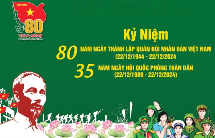 Cuộc Thi Online “Tìm Hiểu Kỷ Niệm 80 Năm Ngày Thành Lập Quân Đội Nhân Dân Việt Nam và 35 Năm Ngày Hội Quốc Phòng Toàn Dân”