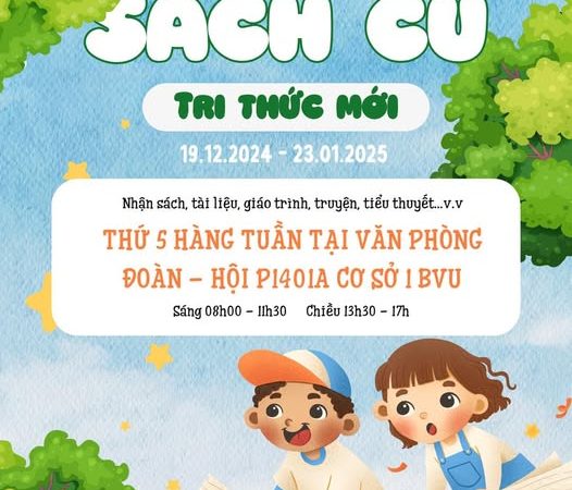 CHƯƠNG TRÌNH “SÁCH CŨ – TRI THỨC MỚI”