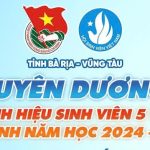 BVU VINH DANH “SINH VIÊN 5 TỐT” CẤP TỈNH, NĂM HỌC 2024 – 2025