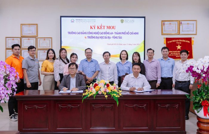 BVU ký kết hợp tác cùng Cao đẳng công nghệ cao Đông An