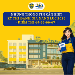 BVU chuẩn bị tốt nhất để đón hơn 3500 thí sinh tham gia Kỳ thi đánh giá năng lực của ĐHQG TP. Hồ Chí Minh 2026 – Đợt 2