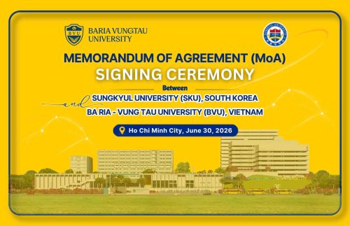 BVU Ký kết hợp tác cùng Trường Đại học Sungkyul (Hàn Quốc)