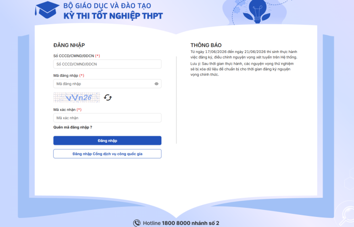 Bvu hướng dẫn cách tra cứu điểm thi tốt nghiệp thpt 2026