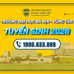Trường Đại học Bà Rịa – Vũng Tàu công bố thông tin tuyển sinh năm 2026