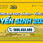 Trường Đại học Bà Rịa – Vũng Tàu công bố thông tin tuyển sinh năm 2026