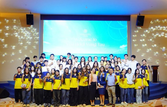 Sinh viên BVU “thực chiến” mô hình 7Ps trong Marketing Dịch vụ tại Khách sạn 5 sao Vias Vũng Tàu