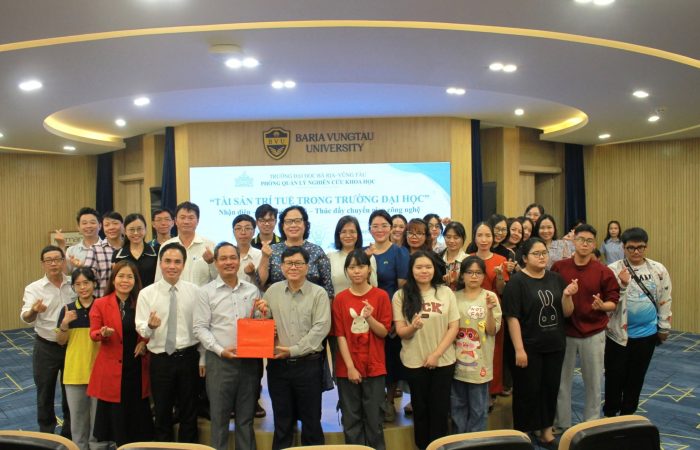 Workshop “Tài sản trí tuệ trong trường đại học: Nhận diện, đăng ký bảo hộ và thúc đẩy chuyển giao công nghệ”