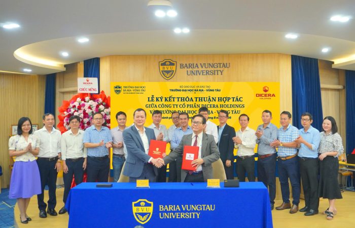 BVU x DICERA HOLDINGS: ký kết hợp tác, trao tặng học bổng, mở rộng cơ hội nghề nghiệp cho sinh viên ngành xây dựng