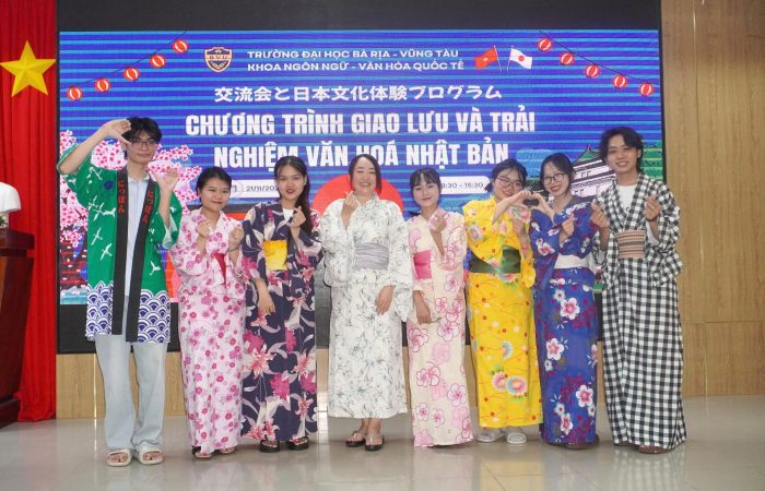 Vươn tới Nhật Bản – Bắt đầu từ BVU, học tập cùng giảng viên bản xứ