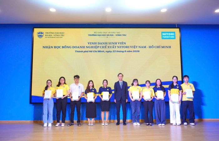 260 triệu đồng mỗi năm: Học bổng quốc tế Nitori đồng hành bền bỉ cùng sinh viên BVU