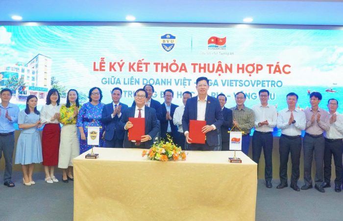 BVU ký kết hợp tác cùng Vietsovpetro: Tăng kết nối đào tạo với thực tiễn, mở rộng cơ hội cho sinh viên